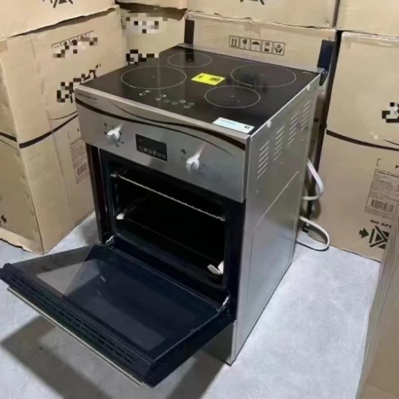 Hot Selling Multi-headed Europea Baking Integrated Oven Stove 4 Electricity Burner Commercial Portable Oven 4