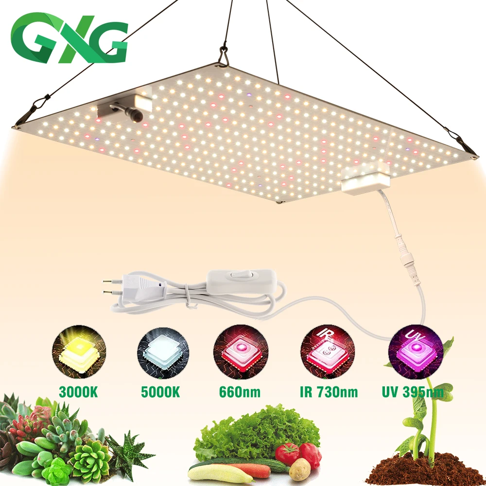 Led Grow Light Samsung LM281B 220V 650W 1100W Plant Light Bulb Full