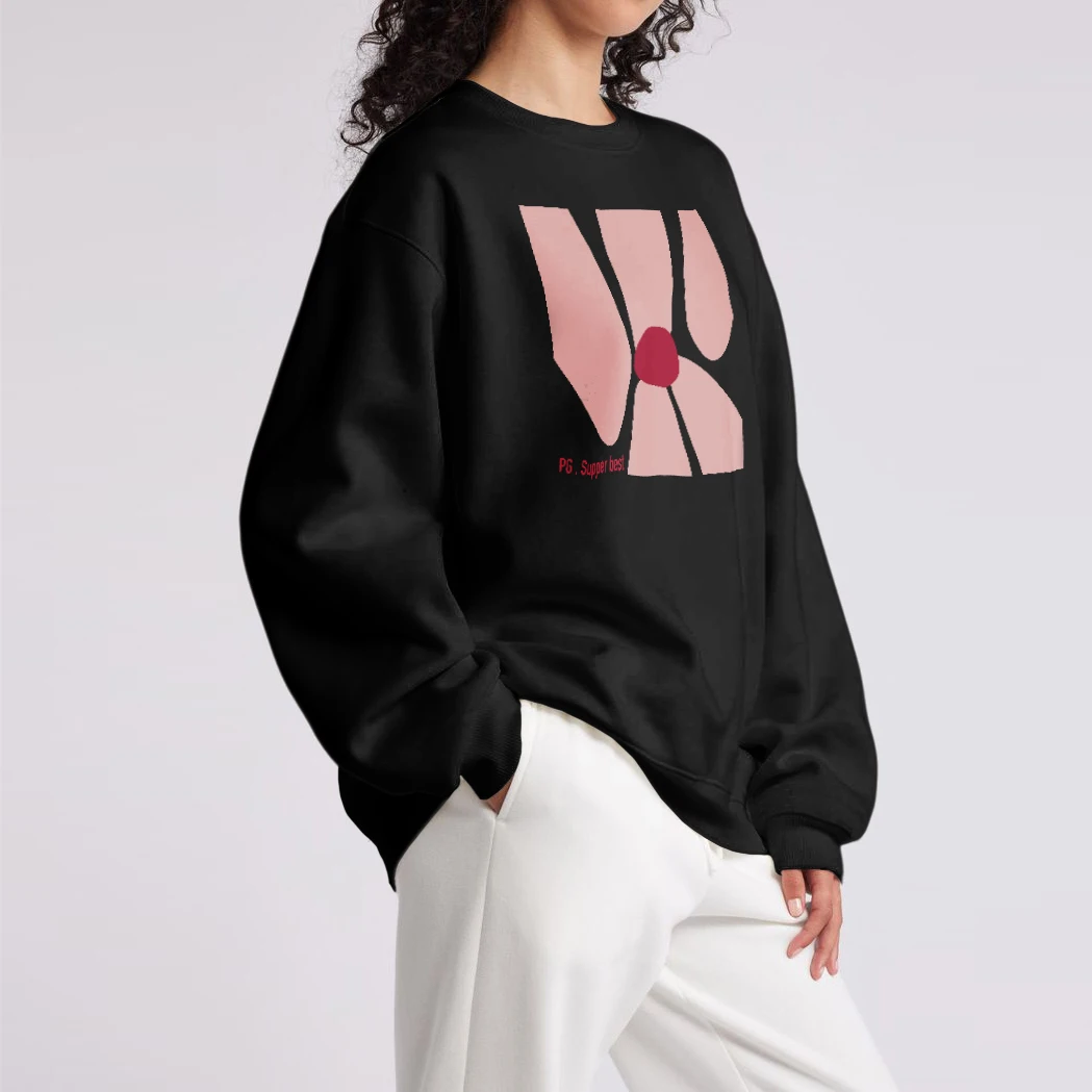 PG New Casual Sweatshirts Men Or Woman Hoodies 2025 Pullover Streetwear Solid Hoodie Basic Crewneck Hoody Hoodies 3