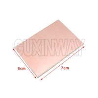 FR4 PCB 5x7cm 10x15cm Single Side Copper Clad Plate DIY PCB Kit Laminate Circuit Board for Arduino - Image 4