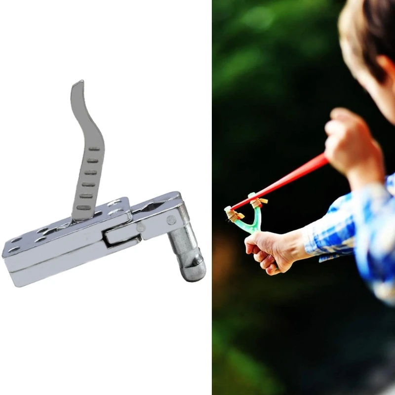 Profession Zinc Alloy Catapult Triggers DIY Slingshots Release Device Replacement Powerful Slingshots Release Device slingshot accessories