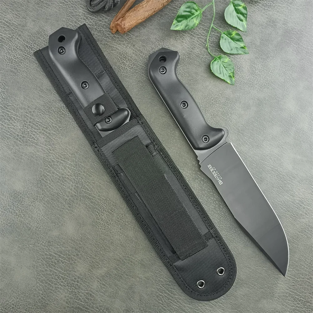 KA-BAR Becker Series Fixed Blade Knife - BK5 - BK7 - 8Cr13Mov Steel Blade - Tactical Combat Military Utility Survival Knives 5