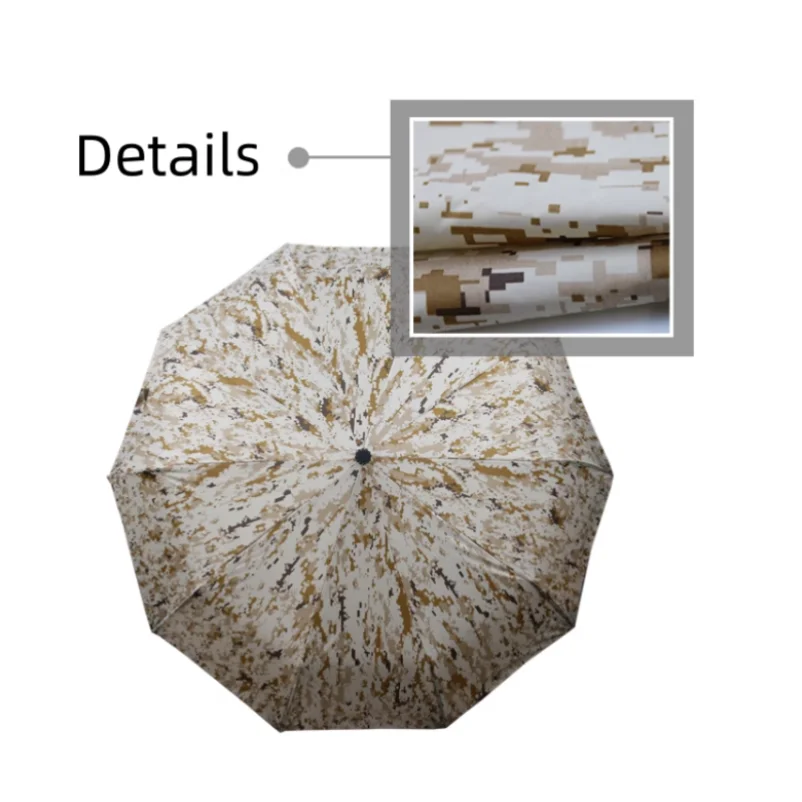 Multicam MC Tiger Stripe Camouflage Automatic Umbrella Desert Digital Night Camo Folding Umbrella Men Women Army Fans Gift