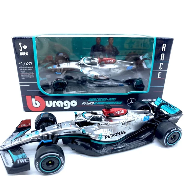 Bburago 1:43 Mercedes W14 Red Bull RB19 Ferrari SF23 Alpine A523 Alfa C43 F1 Model Formula Car Static Simulation Diecast Racing - W13-63