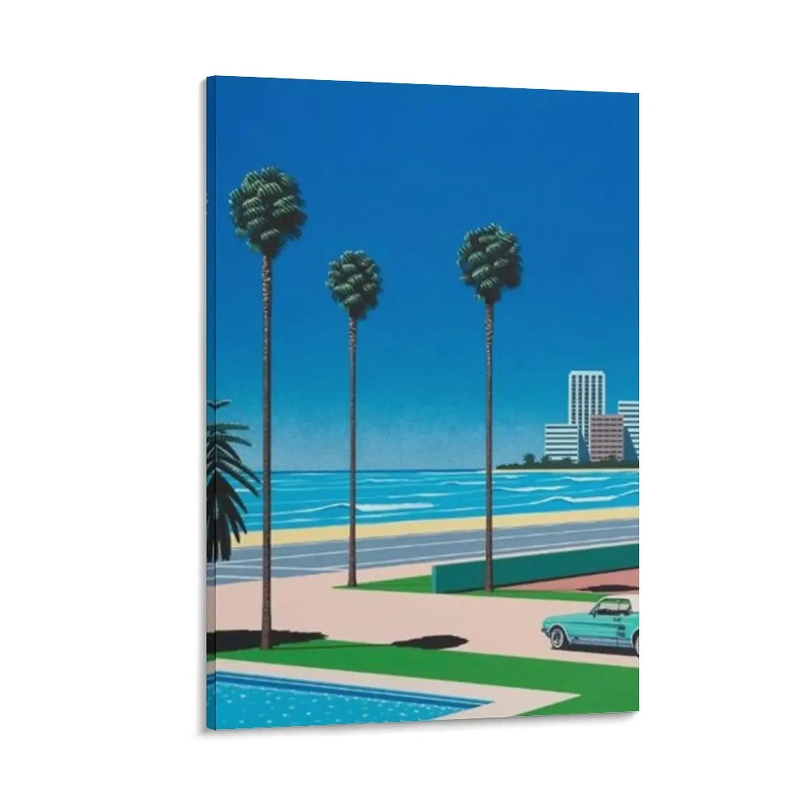 Hiroshi Nagai Canvas Painting Grandi Dipinti Modern Living Room Decoration Wall Poster Luxury Living Room Decoration