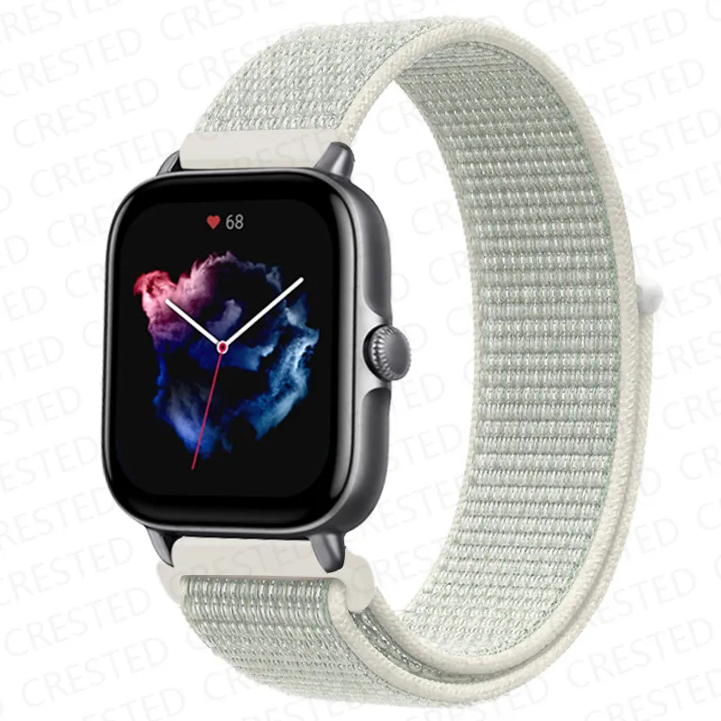 Nylon Sport Watch Band Bracelet - 20mm/22mm Adjustable Strap