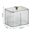 Acrylic Swabs Cosmetic Organizer Storage Box Desktop Dust-Proof Makeup Removal Cotton Lipstick Cosmetics Organization Holder 6