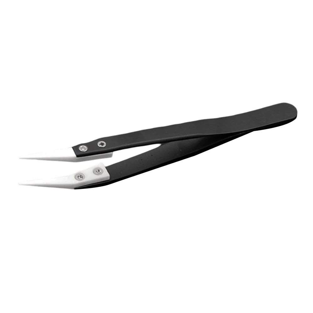 Disassembly Tweezers Repair Tweezers Repair Work Precision Maintenance Multiple Styles Small Bend Straight Tip