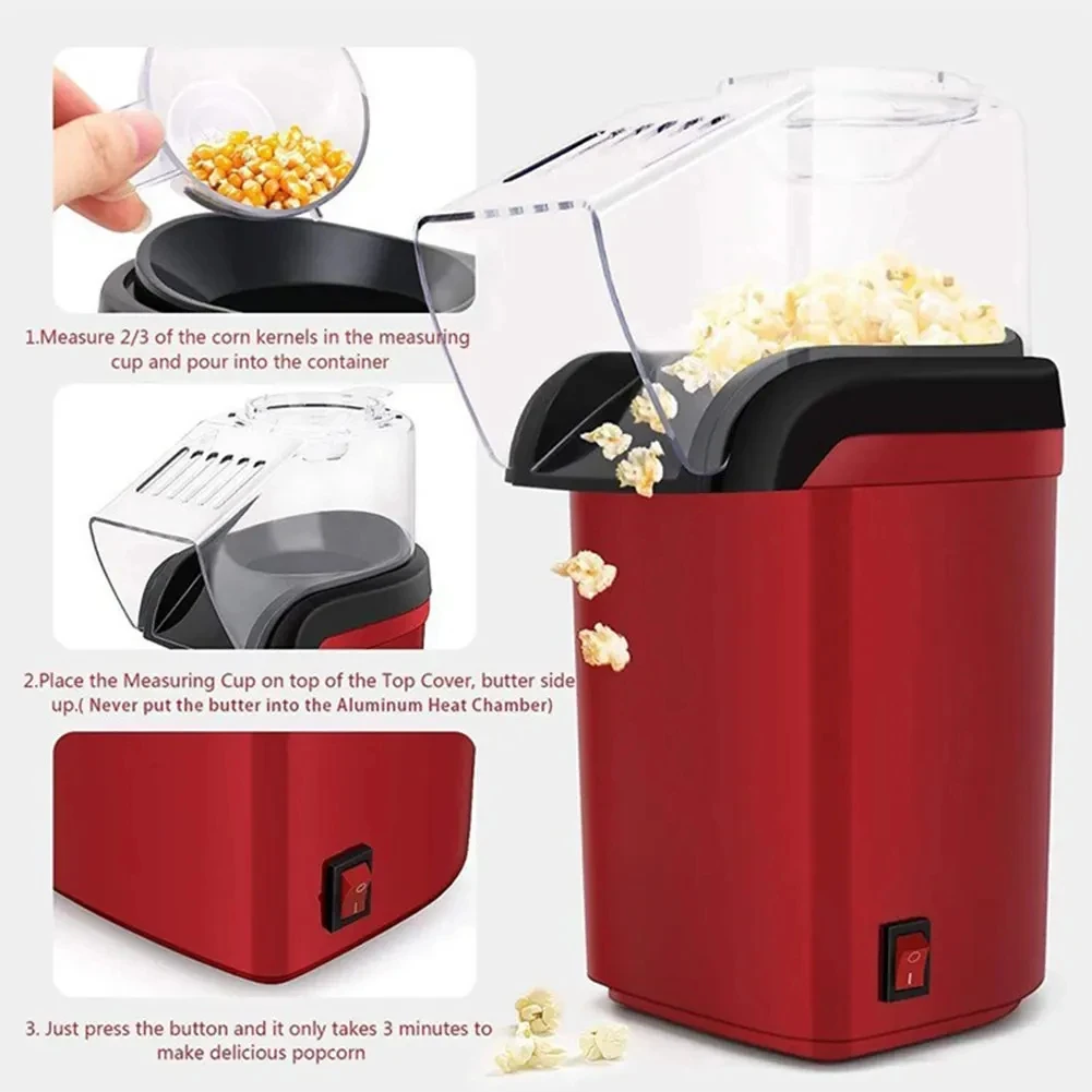 Popcorn Electric Air Machine for Home Kitchen