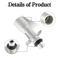 อะแดปเตอร์ท่อ LR030593ท่อน้ำมันเครื่องทำความเย็นสำหรับ Land Rover กีฬา LR4 2010-2022อะแดปเตอร์ท่อท่อปั้มน้ำ 5