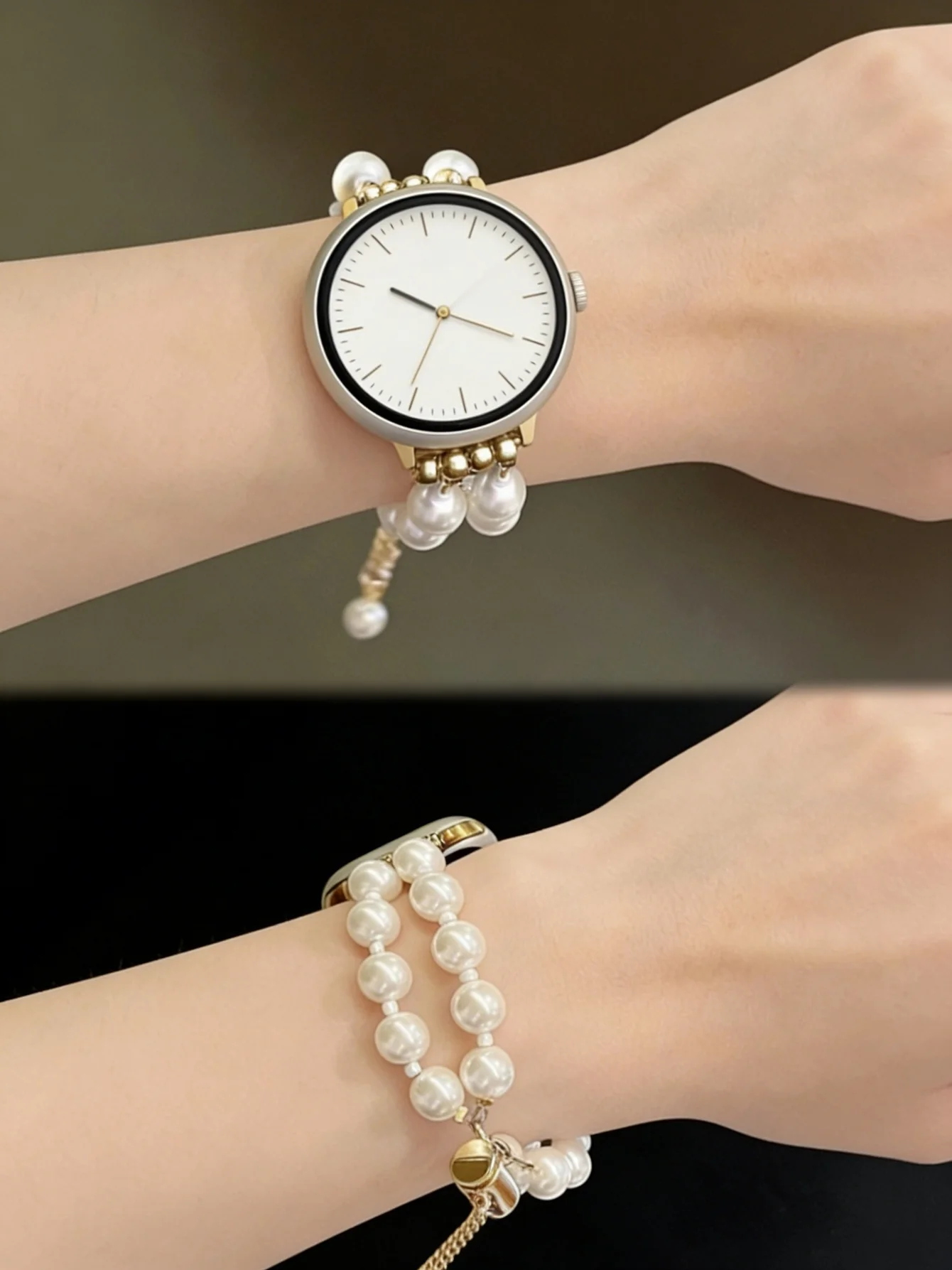 Luxury Stainless Steel Link Band – Elegant Watch Strap Bracelet in Multiple Sizes
