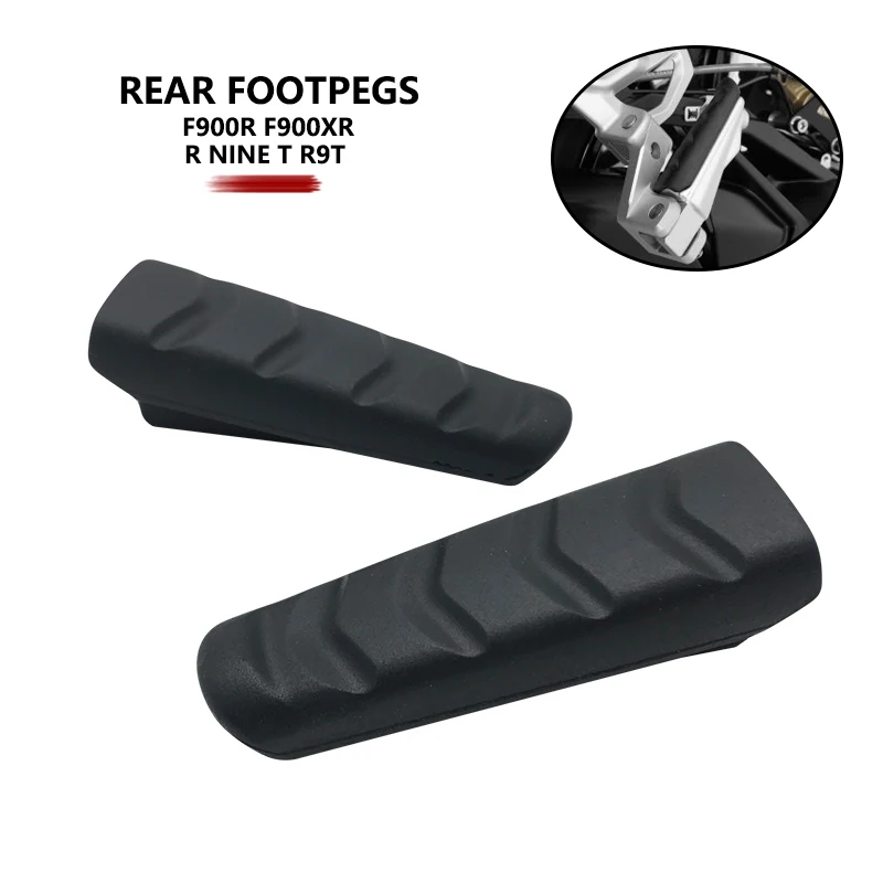 Repose-Pieds Moto Réglables BMW F900R F900XR R Nine T R9T - Alliage Aluminium + Caoutchouc Antidérapant Avant Arrière