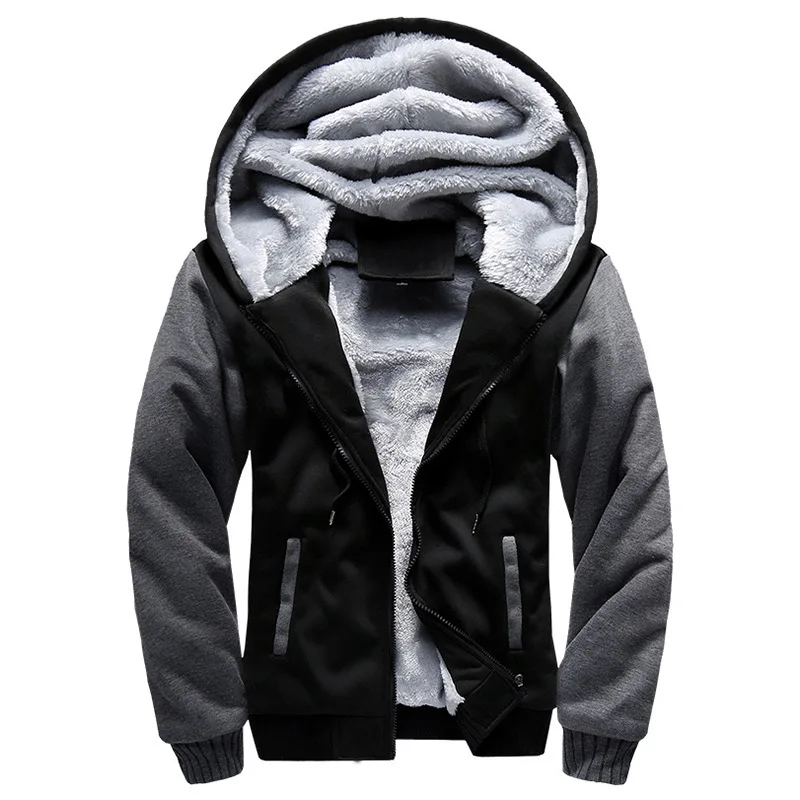 Autumn Men's Coats Warm Jackets for Men Coat Men Casual Hoodies Streetwear Long Sleeve Tops Clothing