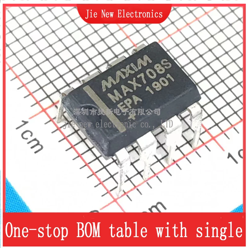 5Pcs Max708Sepa Dip8 Integrated Circuit New Original Spot Supply