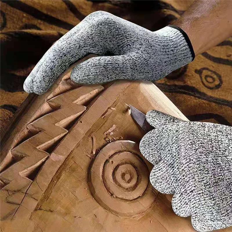 Thickened  Anti cutting Wear-resistant Vegetable Cutting Gloves Anti-cutting Gloves Labor Protection Grade Construction Site