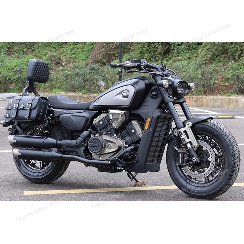 QJMOTOR SRV600 플래시 600 오토바이 사이드 새들백 브래킷 분리형 ..