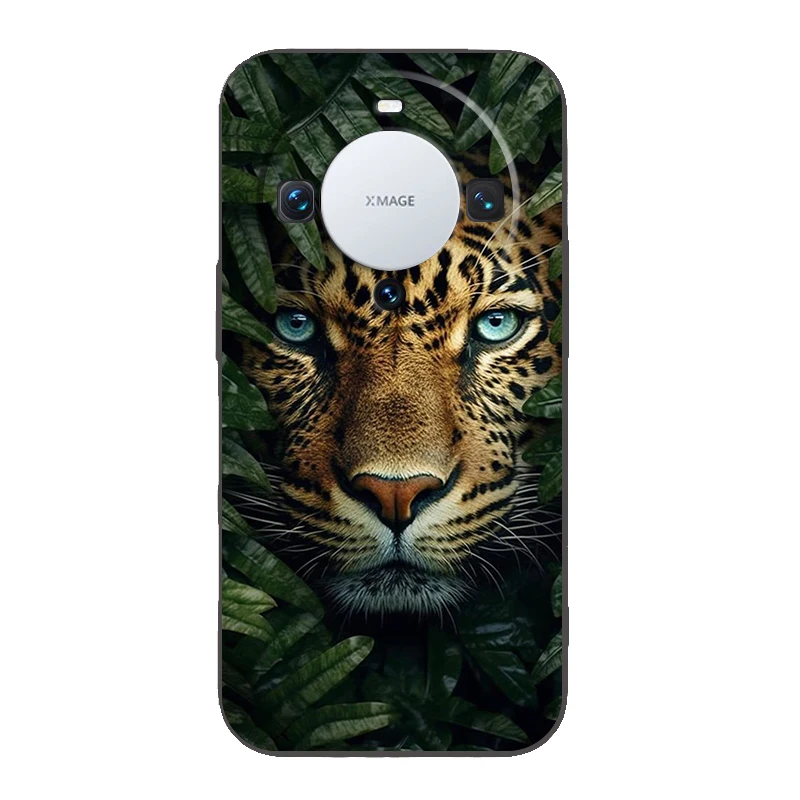 Leopard Print Silicone Phone Case Cover