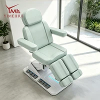 Mobilier moderne pour salon de beauté, table de massage pour studio de tatouage, lit de spa électrique de luxe pour soins cosmétiques et faciaux avec commande au pied 3