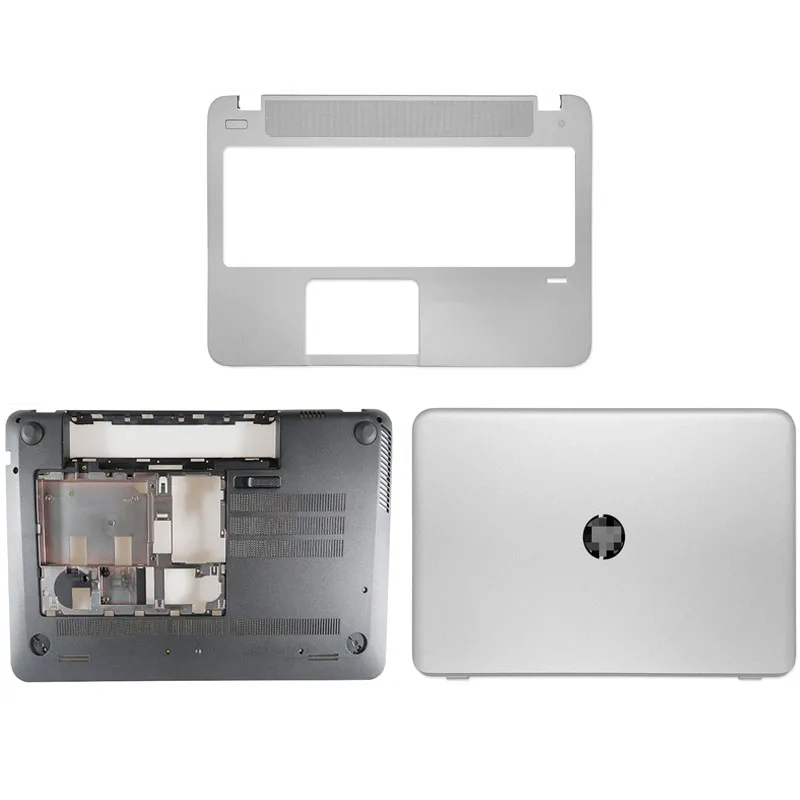 

Новинка 95% года, чехол для ноутбука HP Envy 15-J 15-J013CL 15-J063CL 15-J053CL, задняя крышка для ЖК-экрана, Упор для рук, Нижняя крышка A C D, серебристый чехол