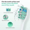 SEJOY Oral Cleaning Electric Tooth Brushes Long Lasting Smart Rechargeable Automatic Ultrasonic Electric Toothbrush 6