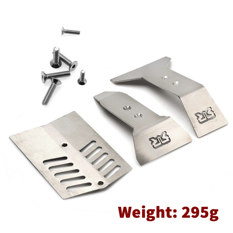 Telaio In Acciaio Inossidabile Rc Racing Car Armor Per Arrma 1/8 Nero 6S Big Rock Ar106017 Rc Car Upgrade Parts