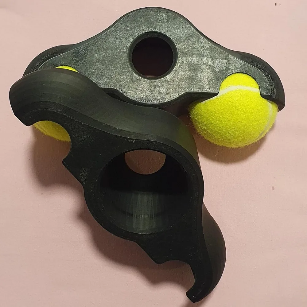 4 Pack Cycling Snap Rocker Feet Adapters with 8 Pack Tennis Balls,Stability Accessories for Smart Bike Resistance Trainer 6