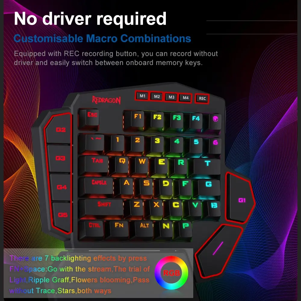 게이밍 키보드의 새로운 차원, REDRAGON DITI ELITE K585 RGB