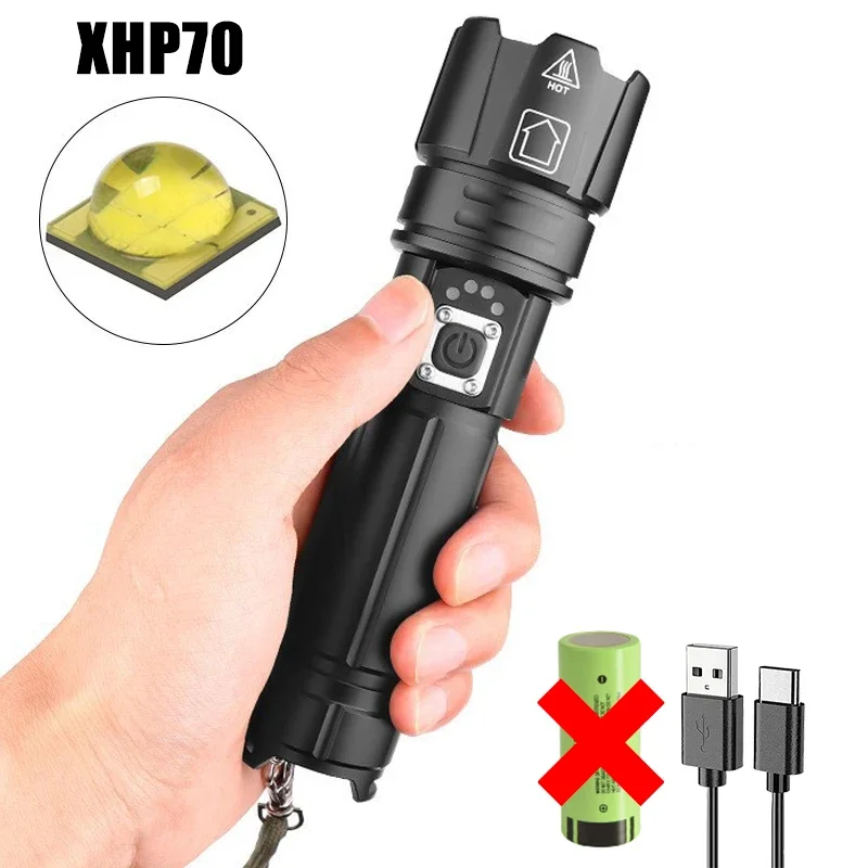 Description Picture 2 of itemStrong LED White Laser Flashlight Multi Functional Rechargeable Outdoor Portable Long Range Aluminum Alloy Tactical Flashlight