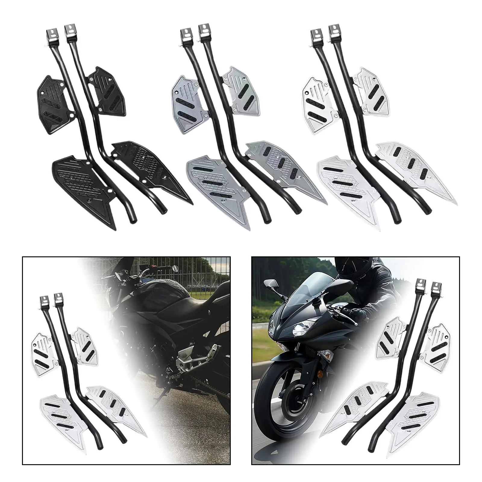 Engine Guard Crash Bar Frame Foot Pegs Motorcycle Accessories Protection Anti Slip Foot Pedal for Yamaha Xmax300 2018-2023 Engine Guard Crash Bar Frame Foot Pegs Motorcycle Accessories Protection Anti Slip Foot Pedal for Yamaha Xmax300 2018-2023