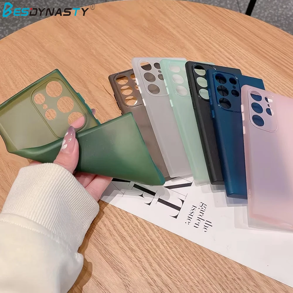 Ultra Thin Matte Armor Translucent TPU Phone Case