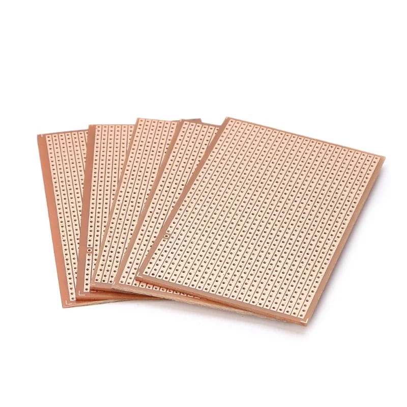 Universal Bakelite Circuit Board DIY Prototype PCB Prototyping Track Plate 5pcs