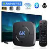 HONGTOP Smart TV Box 6K Android 10 Support 4K HD 1080p Video 2.4G/5G WiFi Bluetooth H.256 Smart Voice Media Player Set Top Box 1