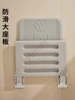 Bathroom folding stool shower seat wall-mounted non-slip toilet the elderly bath seat back 5