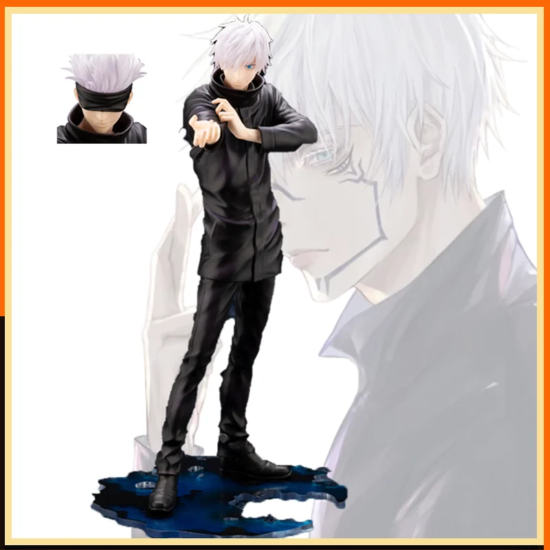 

Anime Jujutsu Kaisen Figure Artfx J Satoru Gojo Action Figures Collection Satoru Gojo Figurine Model Statue Decor Gift Toys