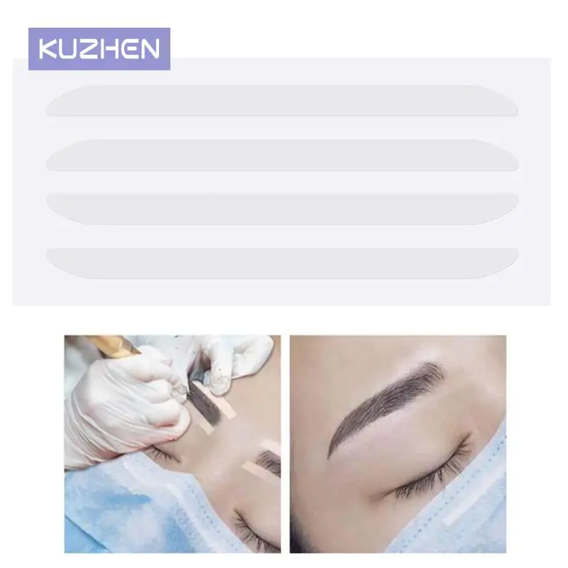 

10pcs Disposable Microblading Eyebrow Stencil Shaping Sticker Brow Drawing Guide Auxiliary Template PMU Makeup Tool Accessories