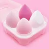 4pcs/bag Fashion Make up Blender Cosmetic Puff Makeup Sponge Foundation Powder Sponge Beauty Tool Makeup Tool Accessories 1