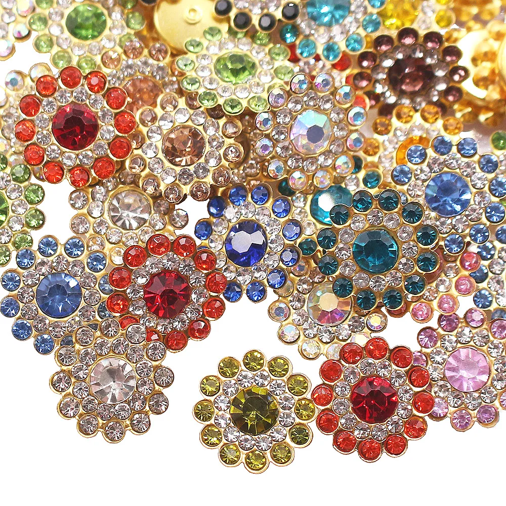 280 Strass à Coudre Avec Griffe Argentée - Embellissements Couture - Neufs