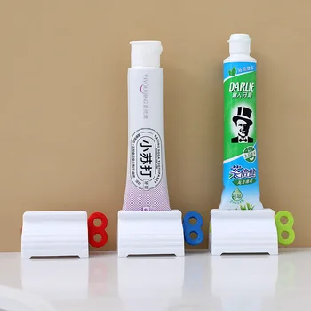 Set Of 6 Rolling Toothpaste Squeezers – Space-Saver Dispenser & Holder For Bathroom