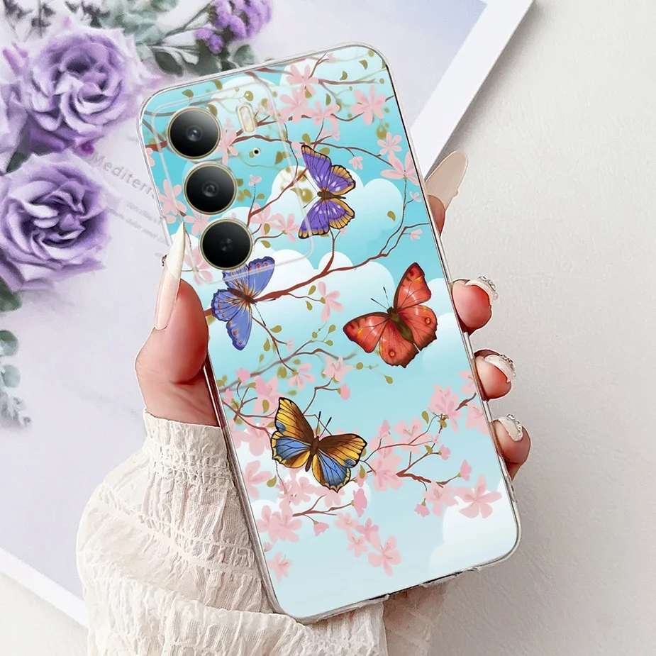 Stylish Painted Soft Silicone Phone Case - Back Cover Bags for Smartphone Protection