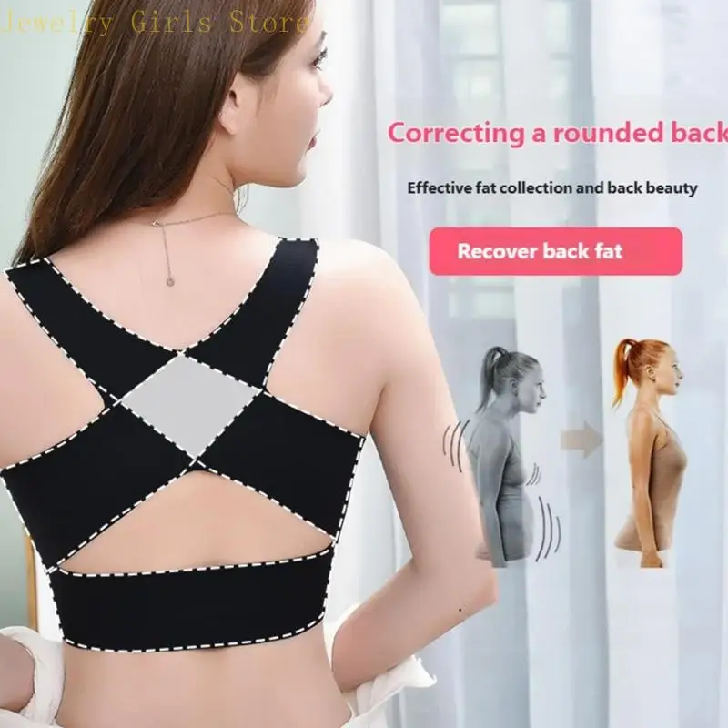 E56F Reggiseno da donna con chiusura frontale da indossare ogni giorno con leggero supporto levigante - immagine 3