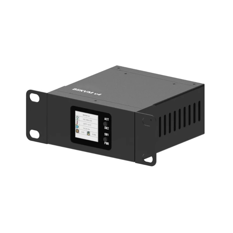 

BliKVM HDMIcompatible Video Loop Through Remote Control for Efficient Servers