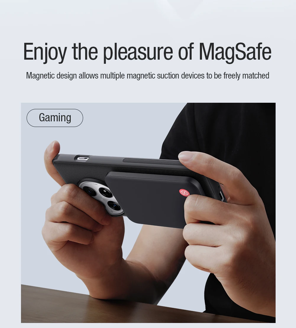 Nillkin Super Frosted Shield Pro Magnetic Protective Phone Case