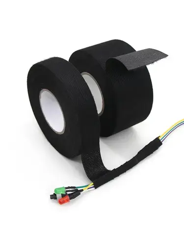 Electrical Tape Heat Resistant Harness Tape Insulation Automotive Fabric Cloth Tape Waterproof Noise Resistance Adhesives Tapes - Image 3