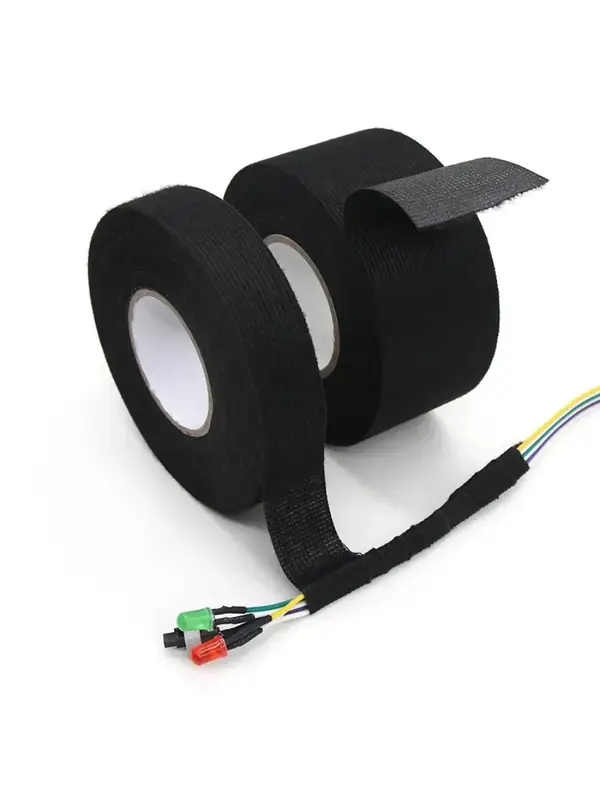 Electrical Tape Heat Resistant Harness Tape Insulation Automotive Fabric Cloth Tape Waterproof Noise Resistance Adhesives Tapes - Image 3