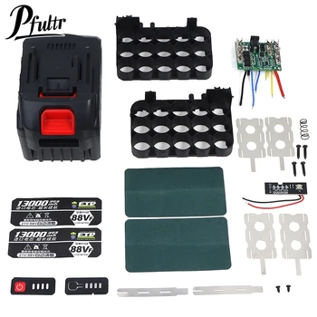 Custodia per batteria Custodia per batteria agli ioni di litio Circuito PCB per Lomvum Zhipu Hongsong Jingmi Makita Batteria di protezione rilevamento