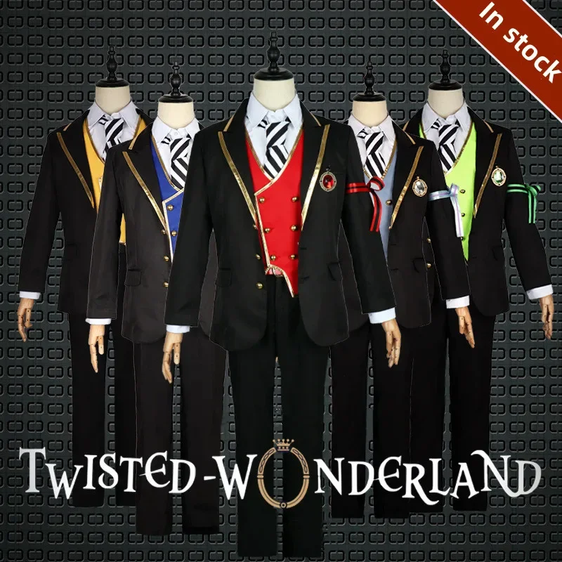 

Twisted Wonderland Ruggie Bucchi Halloween JK Japanese Uniform COS Clothing Cosplay Costume Carnival Party Fancy Dress