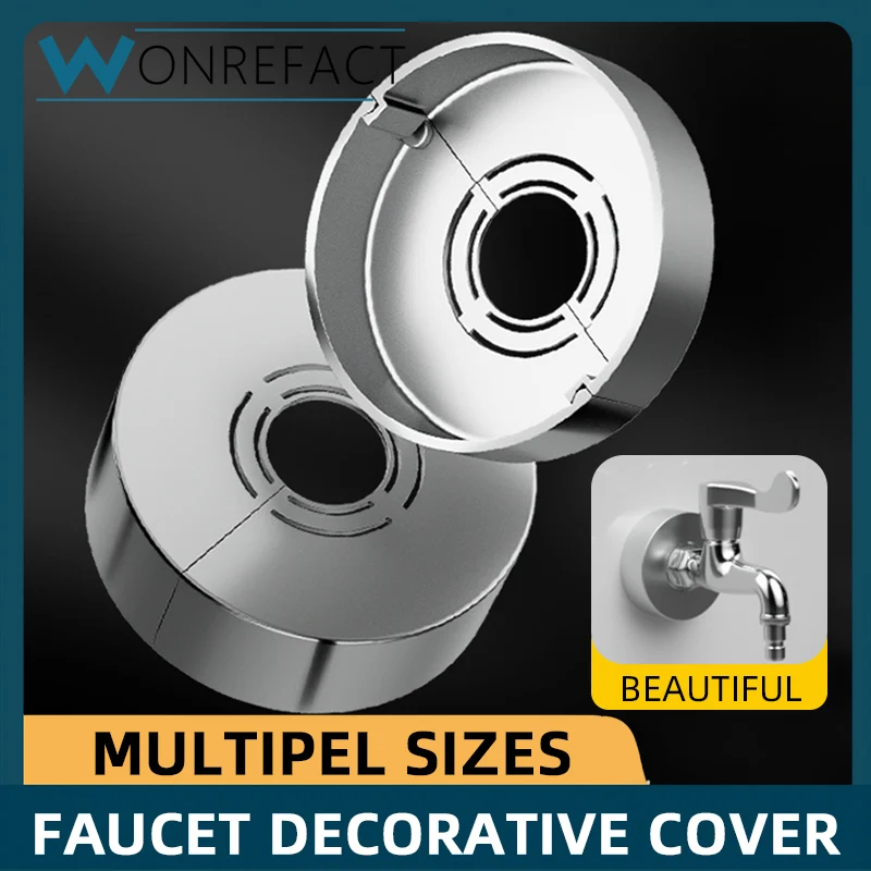 Pipe Wall Cover Faucet Accessories Bathroom Angle Valve Decorative