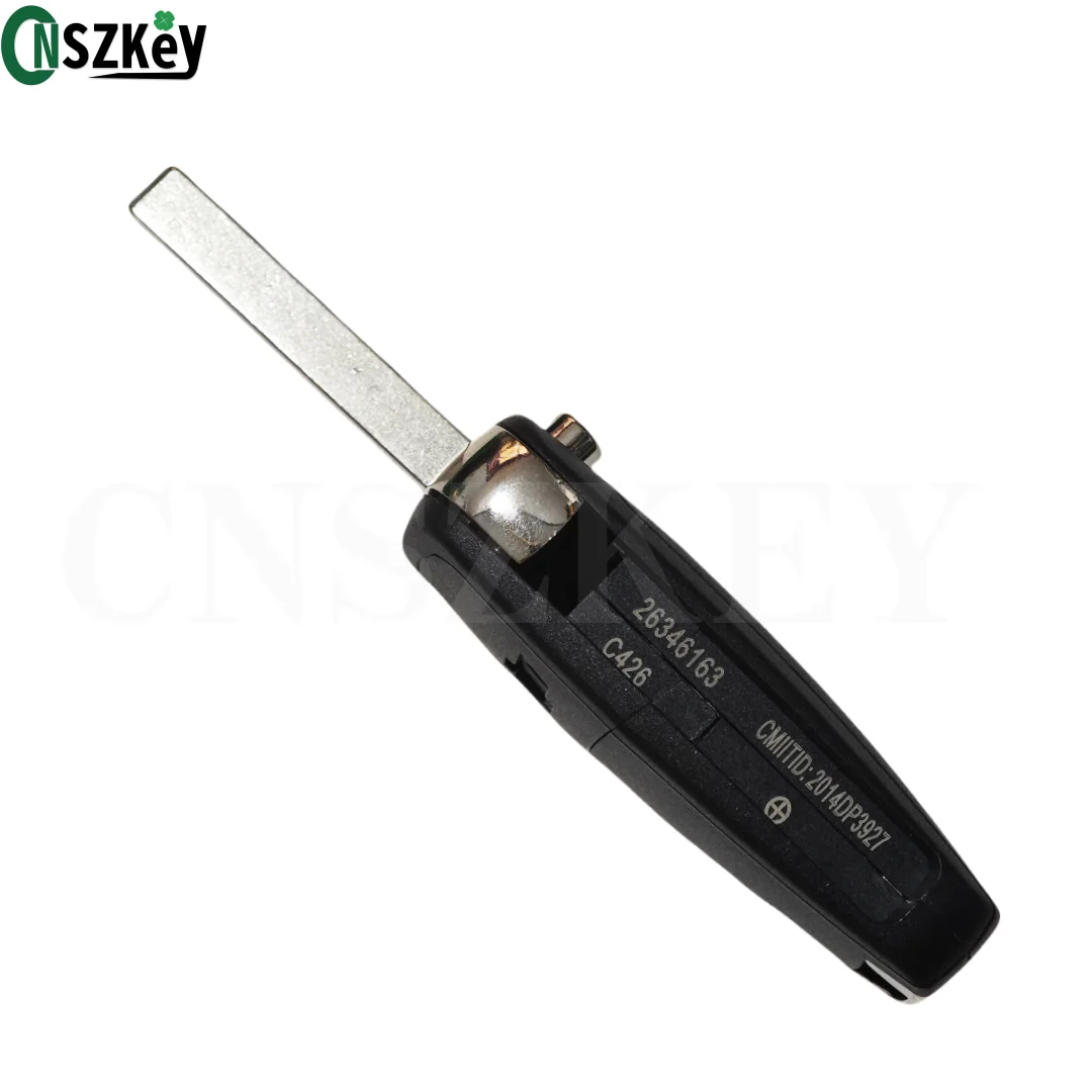 Flip Folding Remote Key Shell Fob 5Pcs/Lot for Chevrolet New Sail Cavalier HU100 Blade