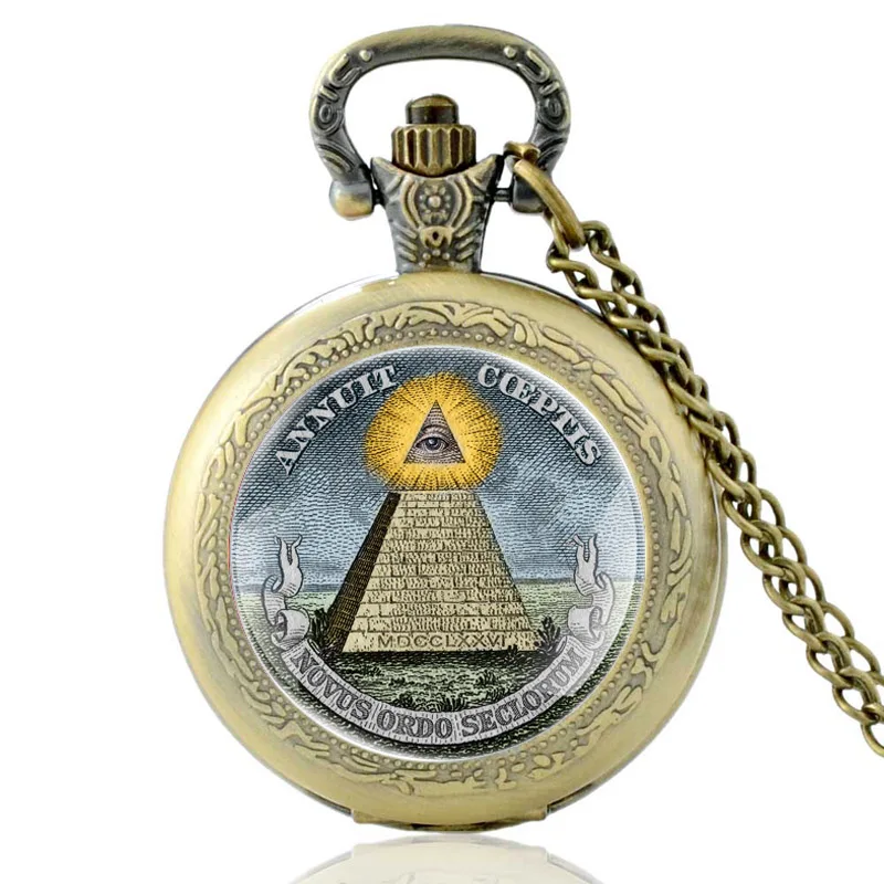 Рисунок 4 - Классические черные часы ANNUIT COEPTIS Eye of God