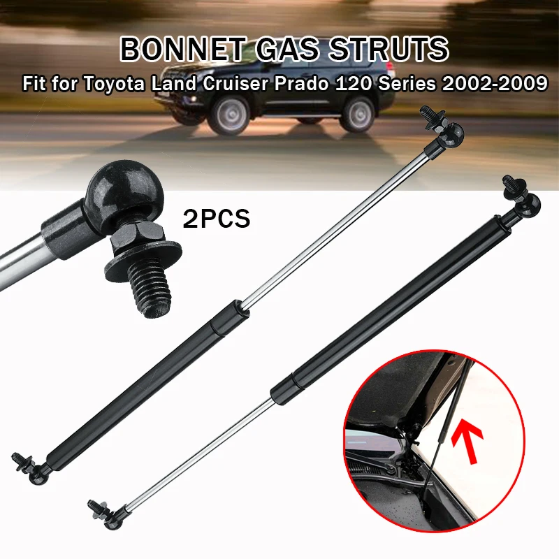 Adrad Bonnet Gas Struts to suit Prado 120 Series 03-09 (Set of 2) main image 0